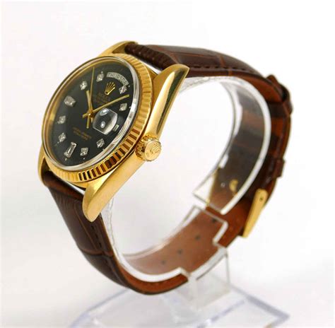 rolex presidential leather strap